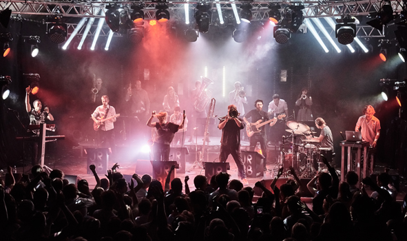 Jazzrausch Bigband, Konzert 2017 München, Bühnenfotografie Niederrhein und München